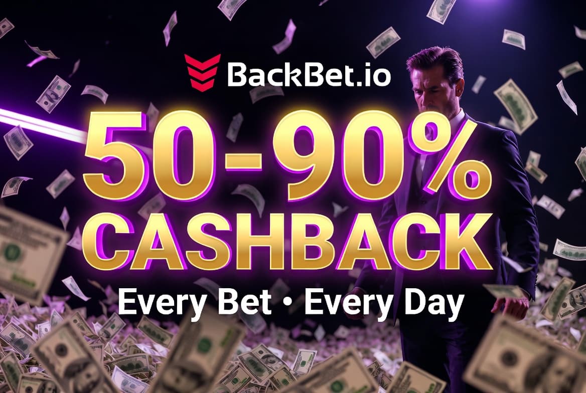 BackBet — earn 50–70% cashback on every bet
